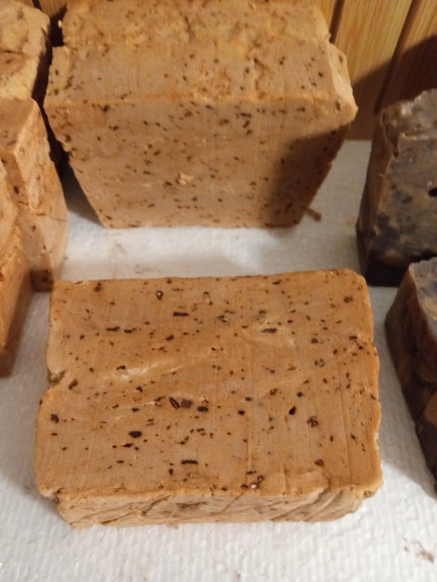 Mother's Love soap company oatmeal milk and honey soap with vanilla extract extra conditioning made in the USA handcrafted premium soap 4.8