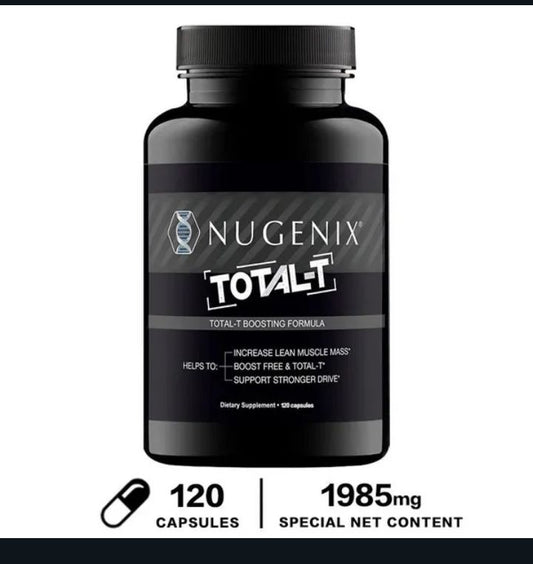 Nugenix total t 120 count 2 months supply
