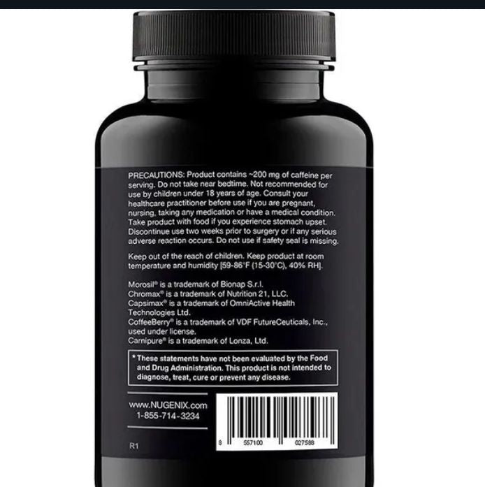 Nugenix thermal 60 count